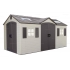 Пластиковый сарай Lifetime 15x8 DD Пластиковый сарай Lifetime 15x8 DD