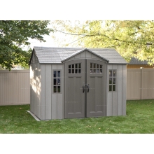 Пластиковый сарай Lifetime Woodlook 10x8 Пластиковый сарай Lifetime Woodlook 10x8