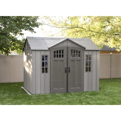 Пластиковый сарай Lifetime Woodlook 10x8 Пластиковый сарай Lifetime Woodlook 10x8
