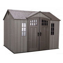 Пластиковый сарай Lifetime Woodlook 10x8 Пластиковый сарай Lifetime Woodlook 10x8