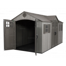 Пластиковый сарай Lifetime Woodlook 15x8 Пластиковый сарай Lifetime Woodlook 15x8