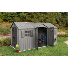 Пластиковый сарай Lifetime Woodlook 15x8 Пластиковый сарай Lifetime Woodlook 15x8