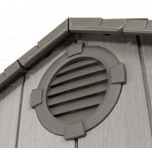 Пластиковый сарай Lifetime Woodlook 15x8 Пластиковый сарай Lifetime Woodlook 15x8