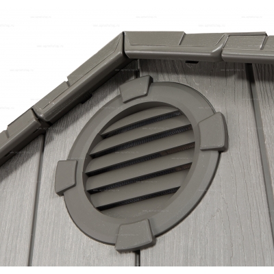 Пластиковый сарай Lifetime Woodlook 15x8 Пластиковый сарай Lifetime Woodlook 15x8