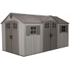Пластиковый сарай Lifetime Woodlook 15x8