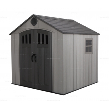 Пластиковый сарай Lifetime Woodlook 8x7.5 Пластиковый сарай Lifetime Woodlook 8x7.5