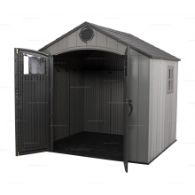 Пластиковый сарай Lifetime Woodlook 8x7.5 Пластиковый сарай Lifetime Woodlook 8x7.5