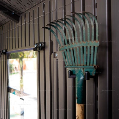 Пластиковый сарай Lifetime Woodlook 8x7.5 Пластиковый сарай Lifetime Woodlook 8x7.5