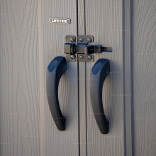 Пластиковый сарай Lifetime Woodlook 8x7.5 Пластиковый сарай Lifetime Woodlook 8x7.5