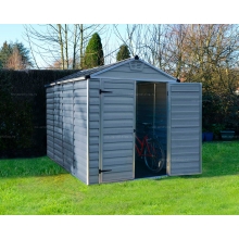 Сарай из поликарбоната Palram SkyLight 6x10 Grey Сарай из поликарбоната Palram SkyLight 6x10 Grey