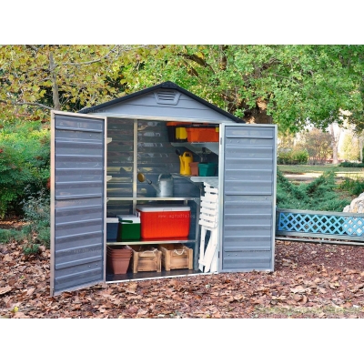 Сарай из поликарбоната Palram SkyLight 6x3 Grey Сарай из поликарбоната Palram SkyLight 6x3 Grey