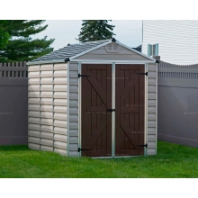 Сарай из поликарбоната Palram SkyLight 6x8 Tan Сарай из поликарбоната Palram SkyLight 6x8 Tan