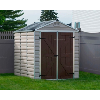 Сарай из поликарбоната Palram SkyLight 6x8 Tan Сарай из поликарбоната Palram SkyLight 6x8 Tan