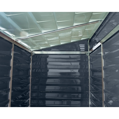 Сарай из поликарбоната Palram SkyLight Pent 4x6 Grey Сарай из поликарбоната Palram SkyLight Pent 4x6 Grey