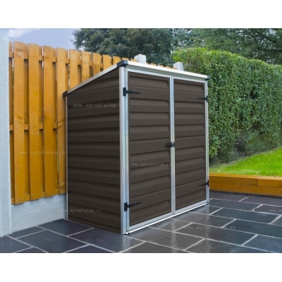 Сарай из поликарбоната Palram Voyager 2x4 Brown Сарай из поликарбоната Palram Voyager 2x4 Brown