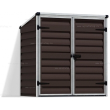 Сарай из поликарбоната Palram Voyager 2x4 Brown Сарай из поликарбоната Palram Voyager 2x4 Brown