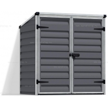 Сарай из поликарбоната Palram Voyager 2x4 Dark Grey Сарай из поликарбоната Palram Voyager 2x4 Dark Grey