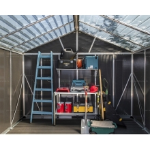 Сарай из поликарбоната Palram Yukon 11x9 Grey Сарай из поликарбоната Palram Yukon 11x9 Grey