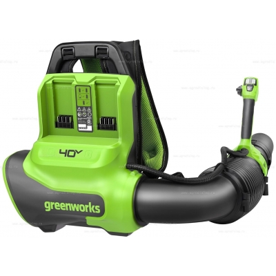 Садовая воздуходувка ранцевая Greenworks 2408107K4 Садовая воздуходувка ранцевая Greenworks 2408107K4