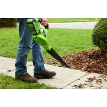 Садовый пылесос Greenworks GD40BV Садовый пылесос Greenworks GD40BV