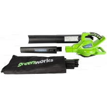 Садовый пылесос Greenworks GD40BVK4 Садовый пылесос Greenworks GD40BVK4