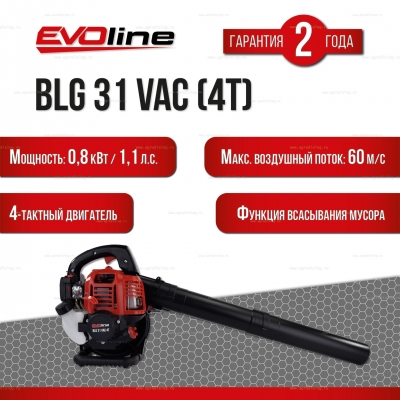 Садовый пылесос EVOline BLG 31 VAC (4T) Садовый пылесос EVOline BLG 31 VAC (4T)