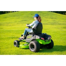 Аккумуляторный садовый минирайдер Greenworks CrossoverT CRT428K5 Аккумуляторный садовый минирайдер Greenworks CrossoverT CRT428K5