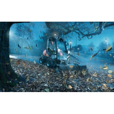 Садовый райдер Husqvarna P525DX с кабиной Садовый райдер Husqvarna P525DX с кабиной