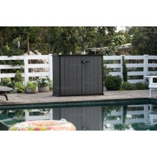 Древесно-пластиковый композитный садовый шкаф Keter Cortina Bella Древесно-пластиковый композитный садовый шкаф Keter Cortina Bella