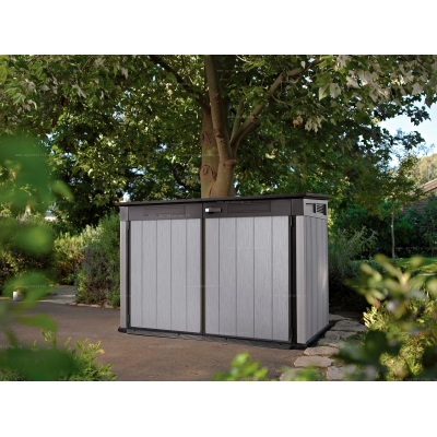 Древесно-пластиковый композитный садовый шкаф Keter Grande Store Древесно-пластиковый композитный садовый шкаф Keter Grande Store