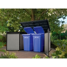 Древесно-пластиковый композитный садовый шкаф Keter Grande Store Древесно-пластиковый композитный садовый шкаф Keter Grande Store