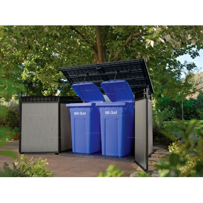 Древесно-пластиковый композитный садовый шкаф Keter Grande Store Древесно-пластиковый композитный садовый шкаф Keter Grande Store