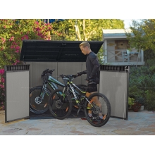 Древесно-пластиковый композитный садовый шкаф Keter Grande Store Древесно-пластиковый композитный садовый шкаф Keter Grande Store