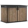 Древесно-пластиковый композитный садовый шкаф Keter Horizontal Shed 2020 L Ashwood