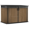 Древесно-пластиковый композитный садовый шкаф Keter Horizontal Shed 2020 L Venetian Brown