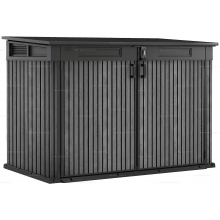 Древесно-пластиковый композитный садовый шкаф Keter Horizontal Shed 2020 L Venetian Grey Древесно-пластиковый композитный садовый шкаф Keter Horizontal Shed 2020 L Venetian Grey