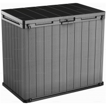 Древесно-пластиковый композитный садовый шкаф Keter Store It Out Darwin 1100 L Grey Древесно-пластиковый композитный садовый шкаф Keter Store It Out Darwin 1100 L Grey