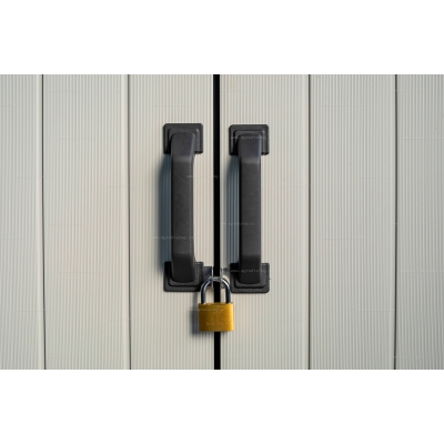 Пластиковый садовый шкаф Keter Premier High Store Пластиковый садовый шкаф Keter Premier High Store