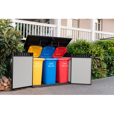 Пластиковый садовый шкаф Keter Premiere Jumbo Пластиковый садовый шкаф Keter Premiere Jumbo