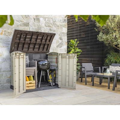 Пластиковый садовый шкаф Keter Store It Out Arc Пластиковый садовый шкаф Keter Store It Out Arc