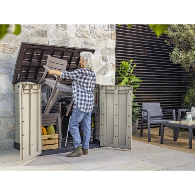 Пластиковый садовый шкаф Keter Store It Out Arc Пластиковый садовый шкаф Keter Store It Out Arc