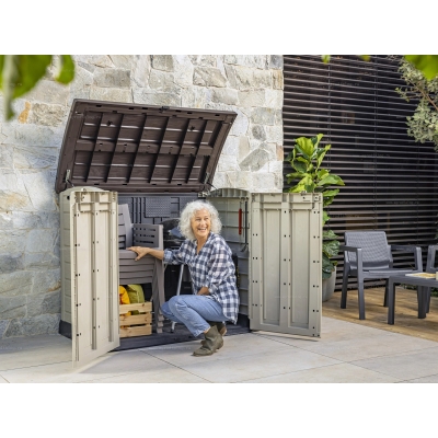 Пластиковый садовый шкаф Keter Store It Out Arc Пластиковый садовый шкаф Keter Store It Out Arc