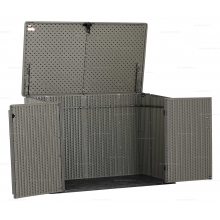 Пластиковый садовый шкаф Lifetime Woodlook 60212 Пластиковый садовый шкаф Lifetime Woodlook 60212