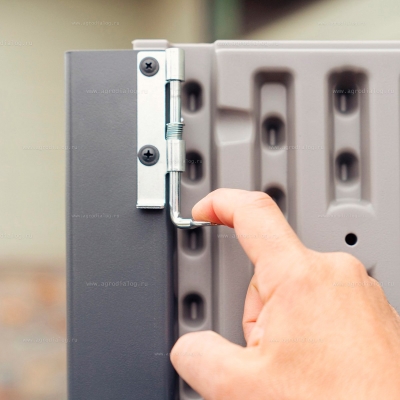 Пластиковый садовый шкаф Lifetime Woodlook 60331 Пластиковый садовый шкаф Lifetime Woodlook 60331