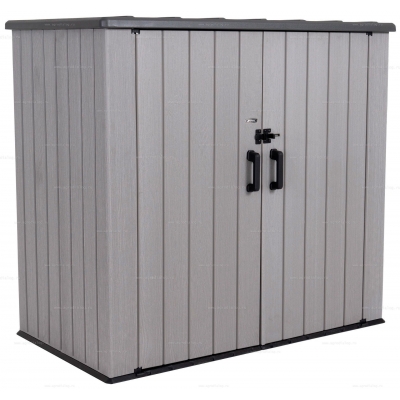 Пластиковый садовый шкаф Lifetime Woodlook 60331 Пластиковый садовый шкаф Lifetime Woodlook 60331