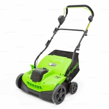Аккумуляторный скарификатор Greenworks GD40SC36K5 Аккумуляторный скарификатор Greenworks GD40SC36K5