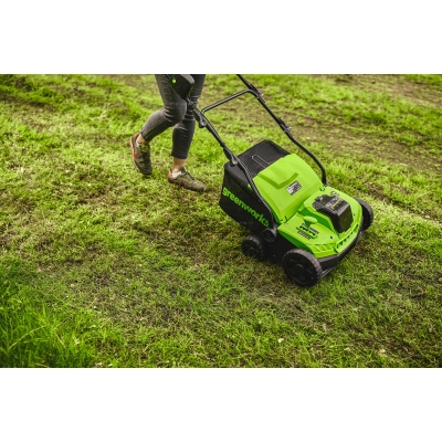 Аккумуляторный скарификатор Greenworks GD40SC36K5 Аккумуляторный скарификатор Greenworks GD40SC36K5