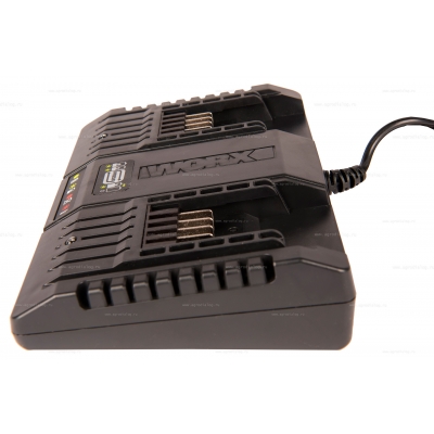 Двойное зарядное устройство Worx WA3869 Двойное зарядное устройство Worx WA3869