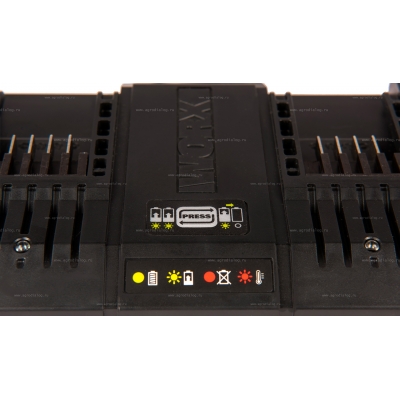 Двойное зарядное устройство Worx WA3869 Двойное зарядное устройство Worx WA3869