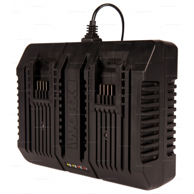 Двойное зарядное устройство Worx WA3883 Двойное зарядное устройство Worx WA3883